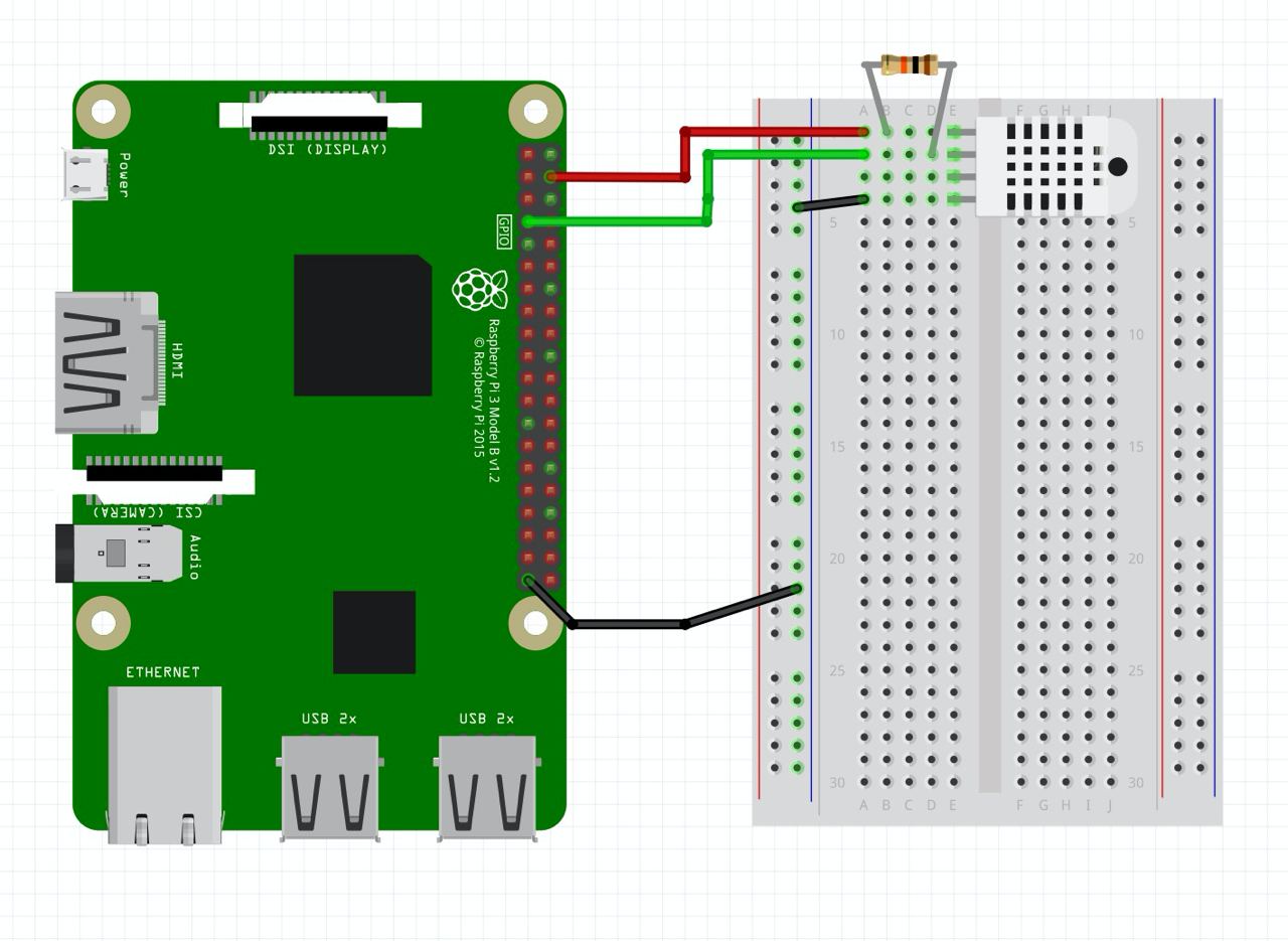 DHT11 / Raspberry Pi wiring